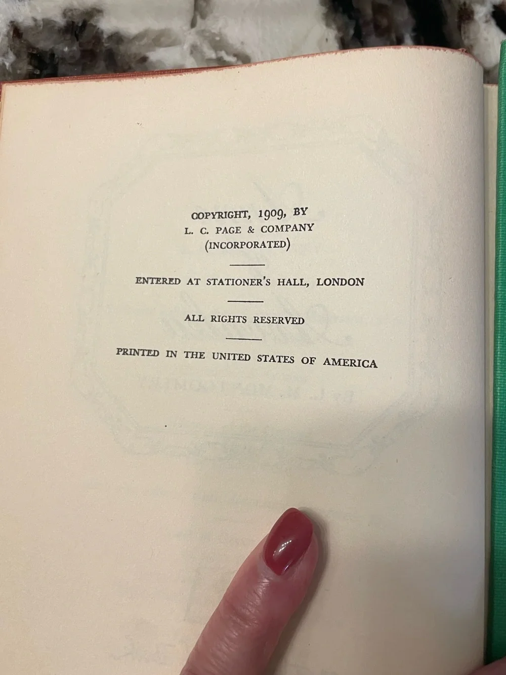 1935 Anne of Green Gables & Anne of Avonlea Set, A Thrushwood Books Vintage